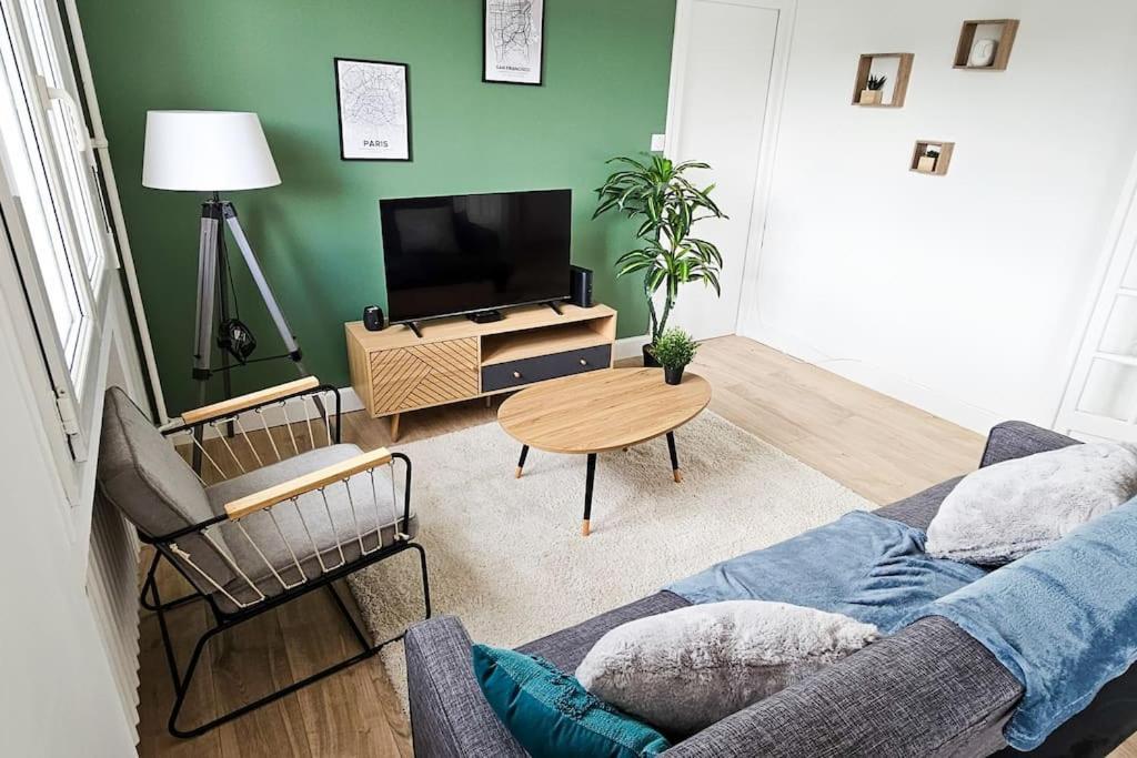 Ferienwohnung C'Est Chez Maurice! 4 Ch Wifi Balcon Parking Free Saint-Etienne  Exterior foto