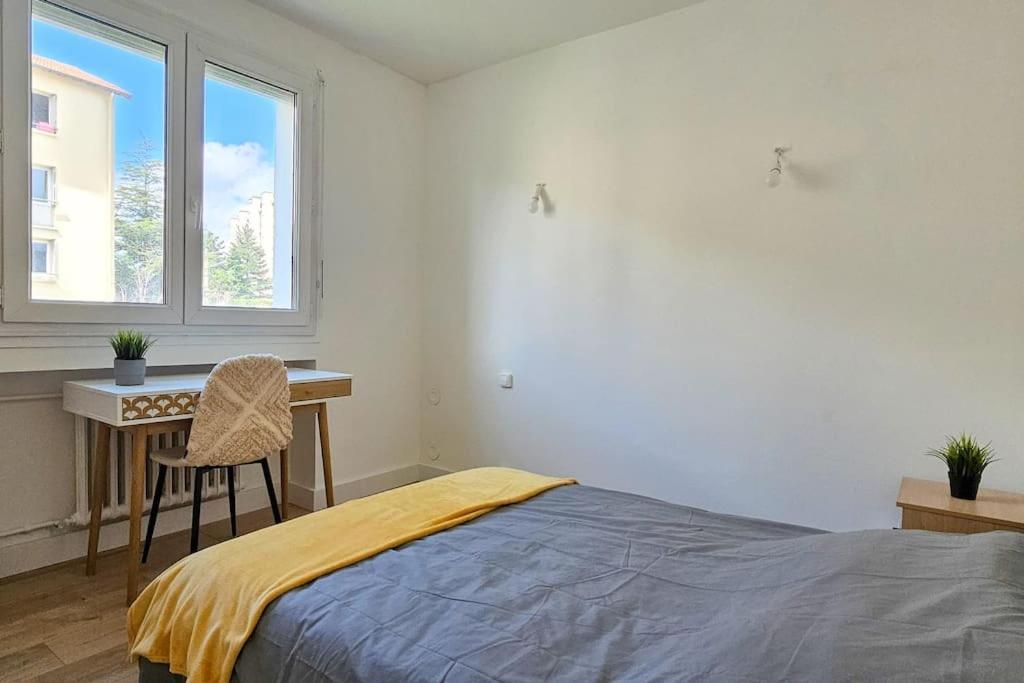 Ferienwohnung C'Est Chez Maurice! 4 Ch Wifi Balcon Parking Free Saint-Etienne  Exterior foto